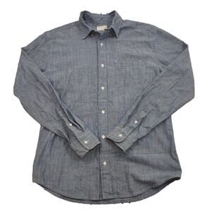 J Crew Crewcuts Denim Style Button Up, Size Kids 16